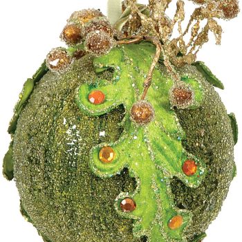 Πλαστική Χριστουγεννιάτικη Μπάλα 10cm