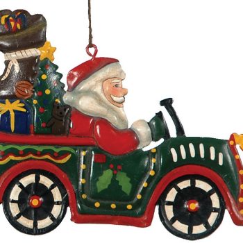 Μεταλλικό Κρεμαστό Χριστουγεννιάτικο Στολίδι 11cm