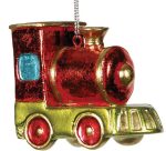 Πήλινο Κρεμαστό Χριστουγεννιάτικο Στολίδι 6cm