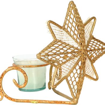 Χριστουγεννιάτικο Κηροπήγιο 16cm