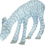 850Led 3D Φωτιζόμενο Ακρυλικό Ελάφι Με Μετασχηματιστή Ip44 ,83 x 60(Η)cm