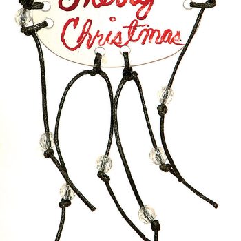 Ακρυλικό Κρεμαστό Χριστουγεννιάτικο Στολίδι 13cm