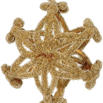 Χριστουγεννιάτικη Μπάλα Αστέρι 10cm