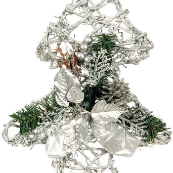 Ξύλινο Κρεμαστό Χριστουγεννιάτικο Στολίδι 35cm