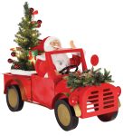 Άγιος Βασίλης Σε Αυτοκίνητο Με Μουσική Και Κίνηση 5v , 95 x 47 x 75(h)cm