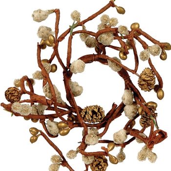 Χριστουγεννιάτικο Διακοσμητικό Στεφάνι 10cm