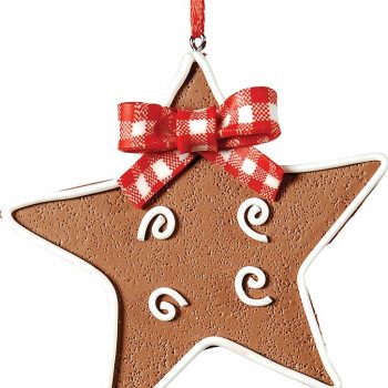 Κρεμαστό Ζαχαρωτό Χριστουγεννιάτικο Στολίδι 10cm