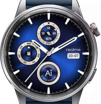 Realme Watch S2 46mm με Παλμογράφο (Ocean Silver)