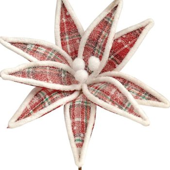 Χριστουγεννιάτικο Διακοσμητικό Λουλούδι 29cm